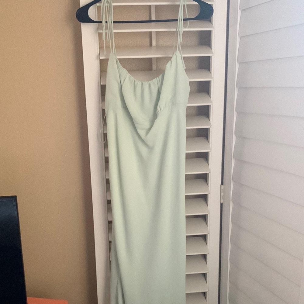 Abercrombie & Fitch faux satin dress